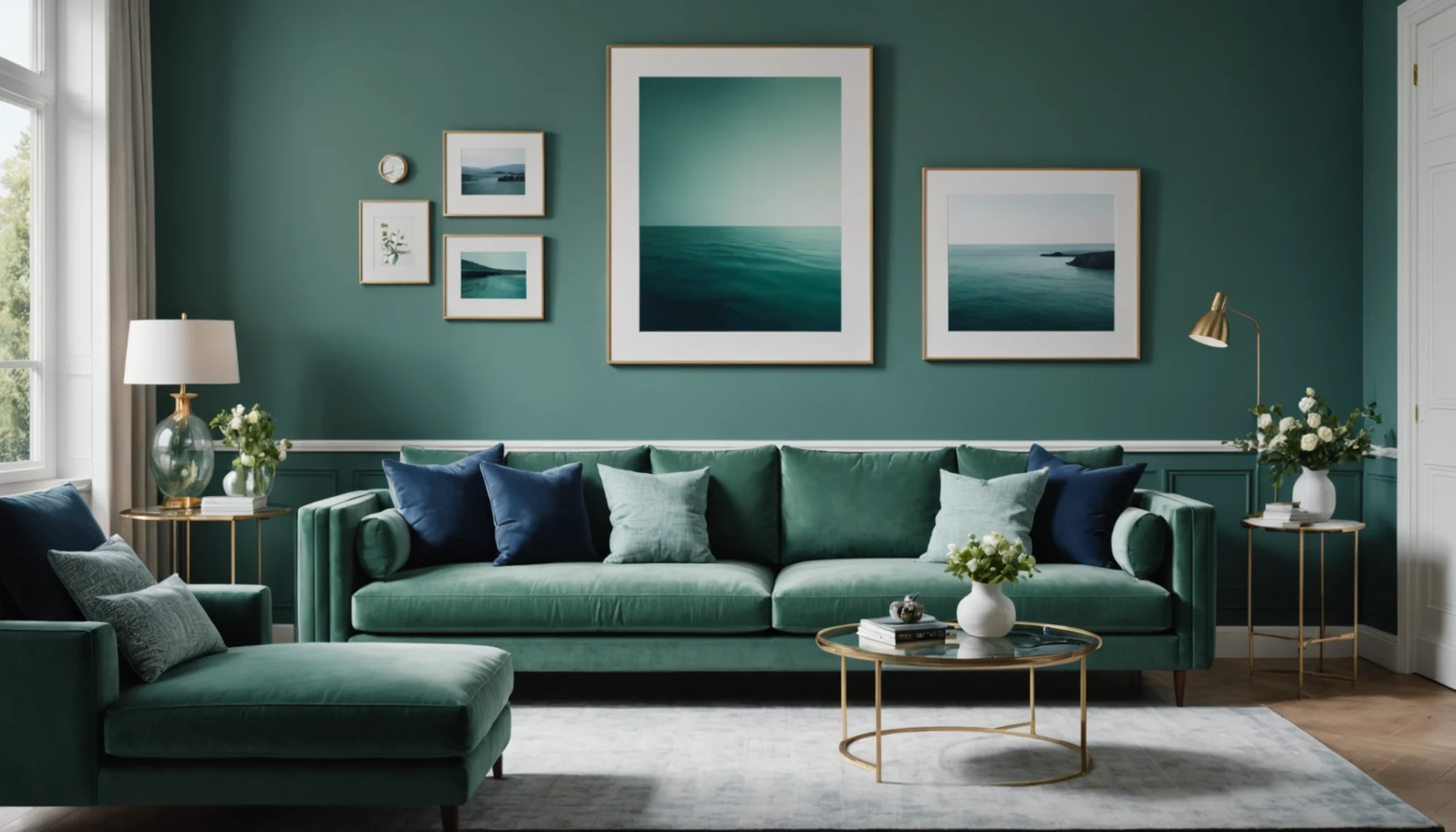 couleur complémentaire vert d'eau