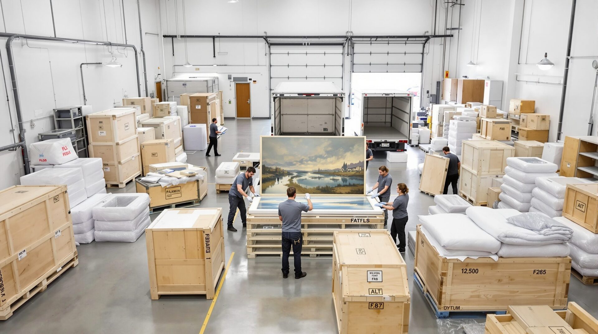 transport d’œuvre d’art