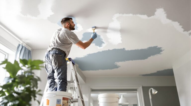 comment repeindre un plafond