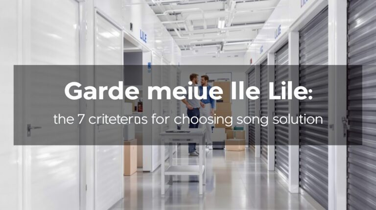 Garde meuble Lille