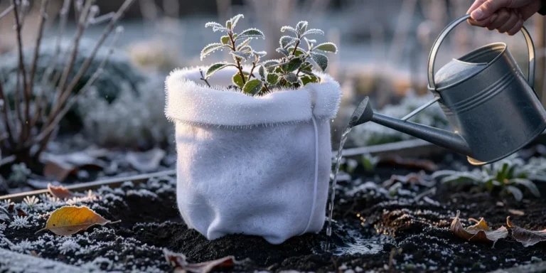 faut il arroser les plantes sous voile d'hivernage