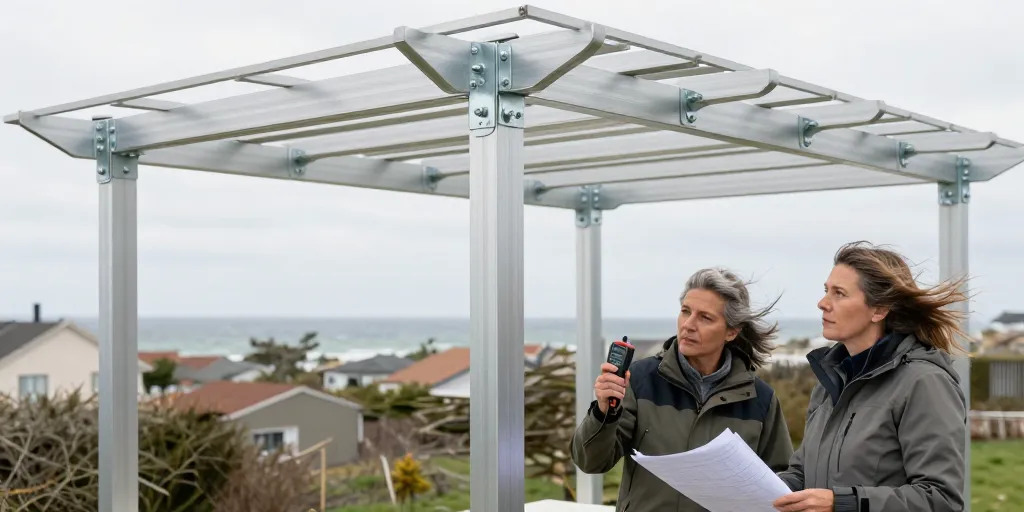 pergola vent fort